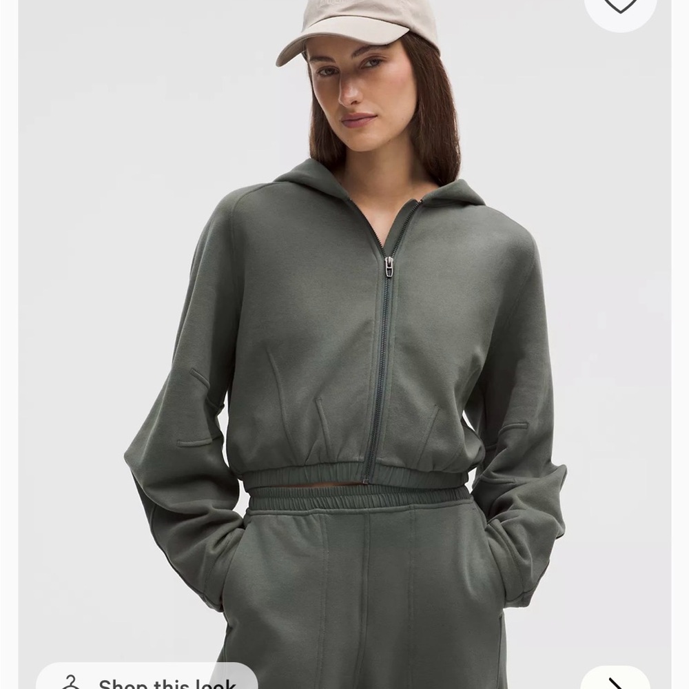 lululemon cropped hoodie